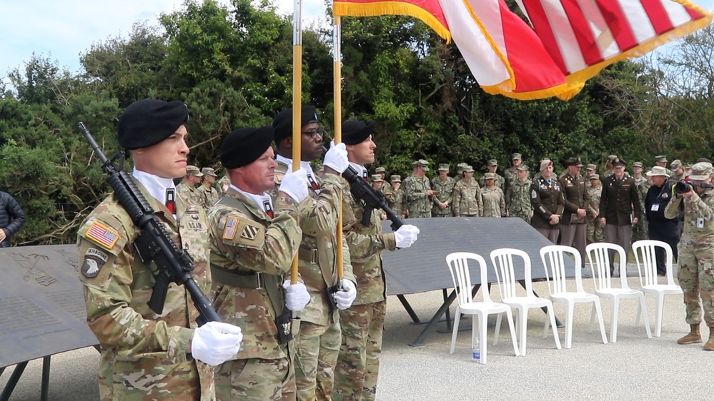 First Army hosts Pointe Du Hoc Ceremony