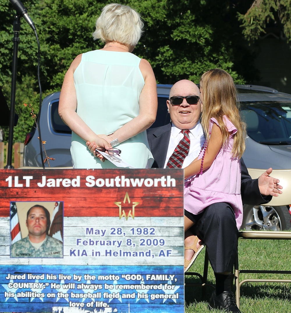 Highway Dedicated to Illinois Army National Guard 1st Lt. Jared Southworth