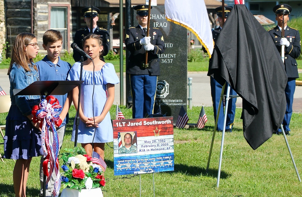 Highway Dedicated to Illinois Army National Guard 1st Lt. Jared Southworth