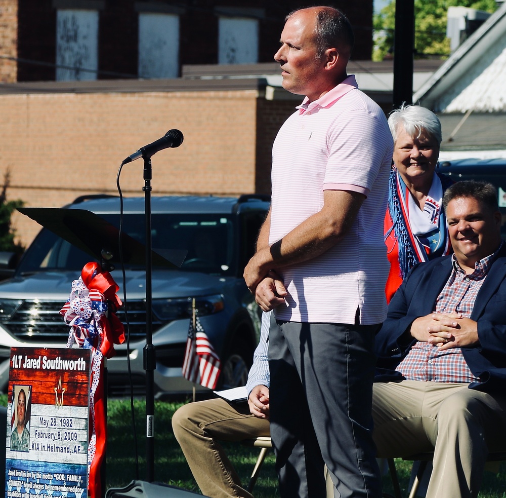 Highway Dedicated to Illinois Army National Guard 1st Lt. Jared Southworth