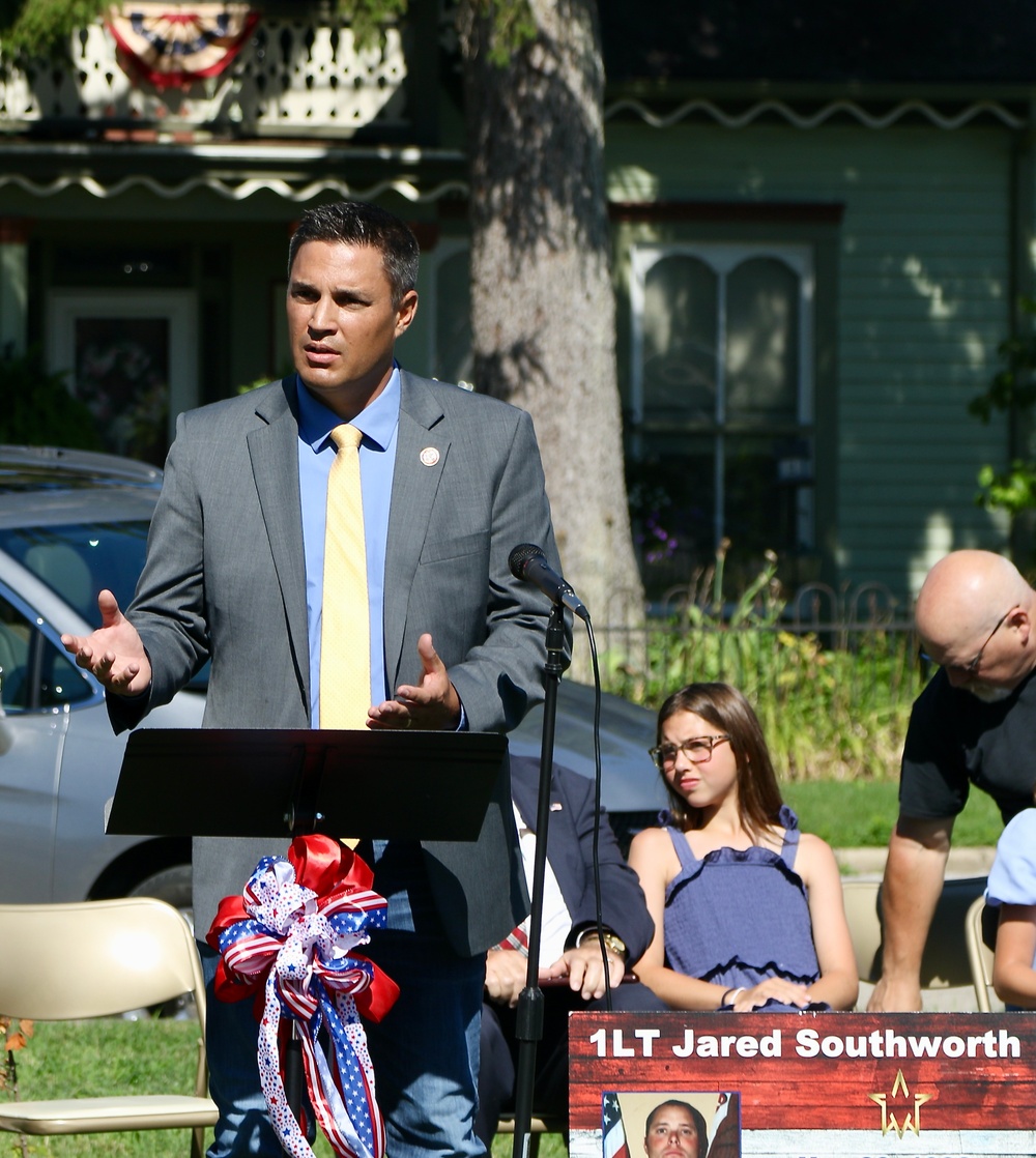 Highway Dedicated to Illinois Army National Guard 1st Lt. Jared Southworth