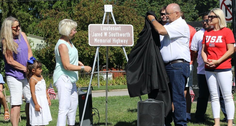 Highway Dedicated to Illinois Army National Guard 1st Lt. Jared Southworth