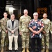 AR-MEDCOM DCG Collard leads Affirmation of Enlistment Ceremony at Arena Football game