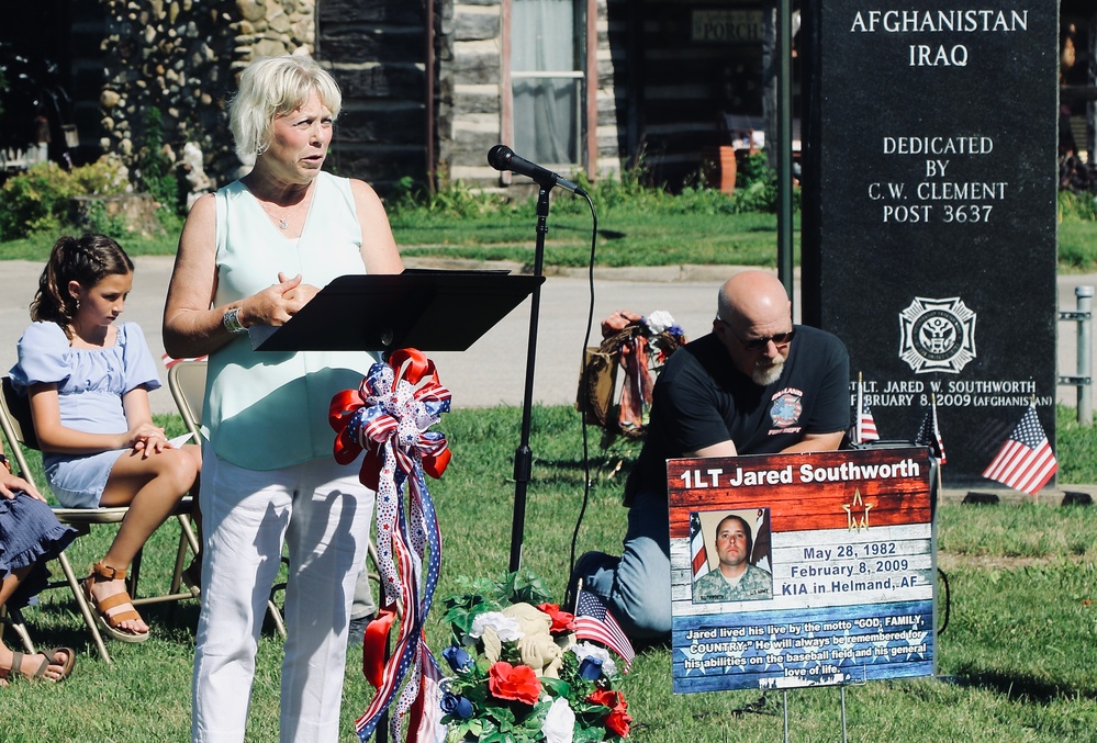 Highway Dedicated to Illinois Army National Guard 1st Lt. Jared Southworth