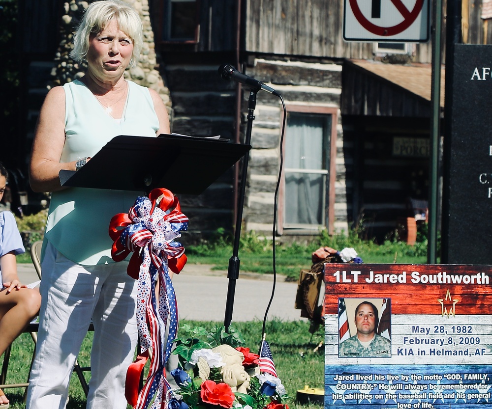 Highway Dedicated to Illinois Army National Guard 1st Lt. Jared Southworth