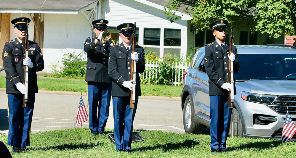 Highway Dedicated to Illinois Army National Guard 1st Lt. Jared Southworth