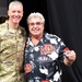 AR-MEDCOM DCG Collard leads Affirmation of Enlistment Ceremony at Arena Football game