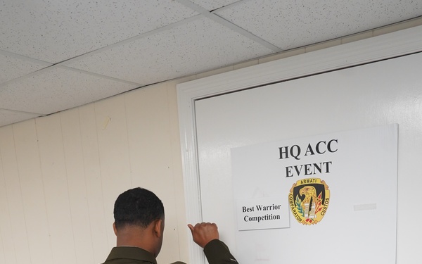Army Contracting Command Conducts their Best Warrior Competition