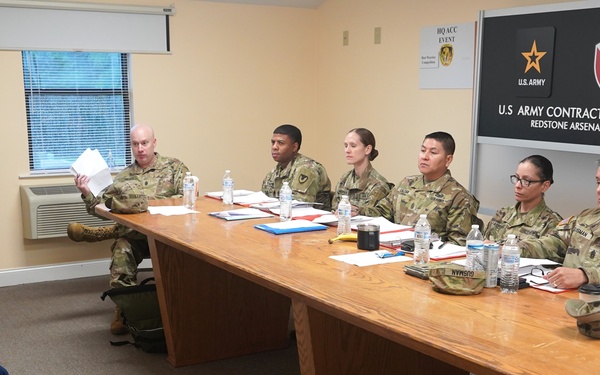 Army Contracting Command Conducts their Best Warrior Competition