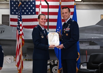 113th Aircraft Maintenance Squadron change of command ceremony