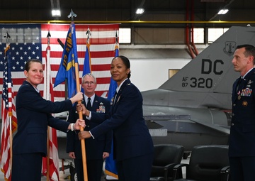 113th Aircraft Maintenance Squadron change of command ceremony