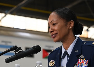 113th Aircraft Maintenance Squadron change of command ceremony