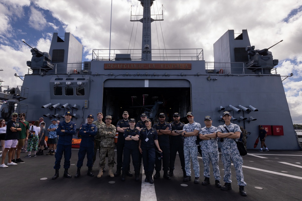 DVIDS Images BAP Pisco hosts Open Ship Day at RIMPAC 2024 [Image 2