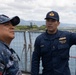 Peruvian Naval Officer welcomes visitors aboard BAP Pisco at RIMPAC 2024