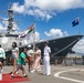 INS Shivalik welcomes visitors during Open Ship Day at RIMPAC 2024