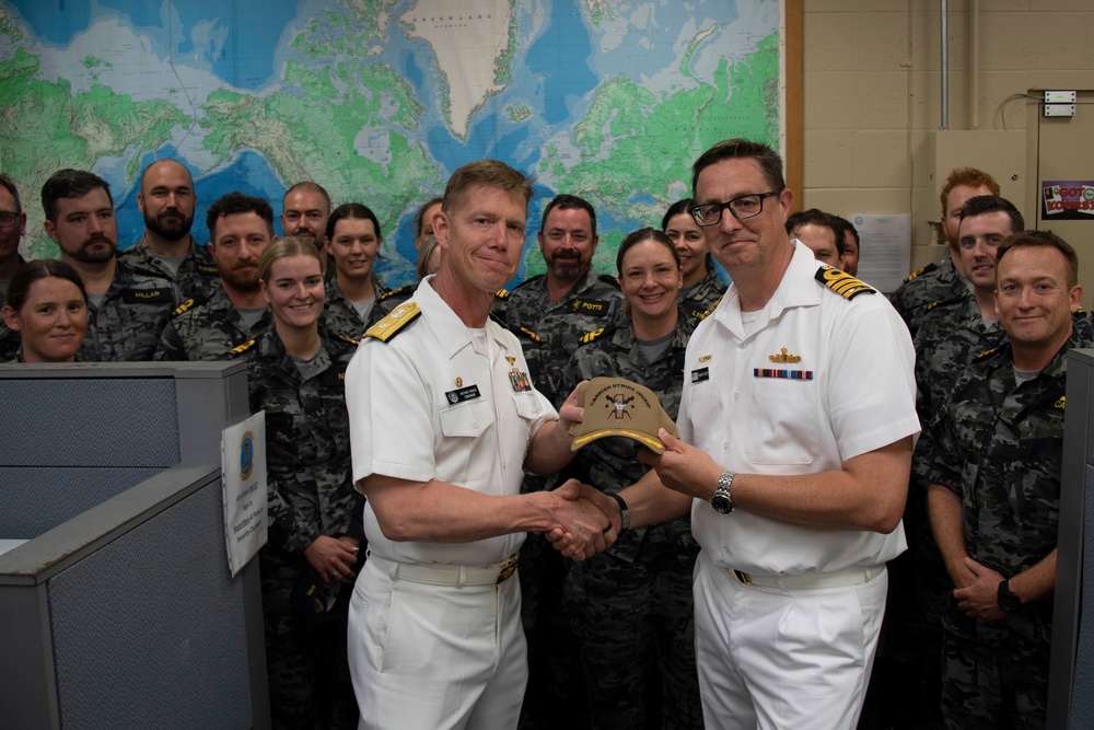 CSG 1 meets with Australian Maritime Task Group