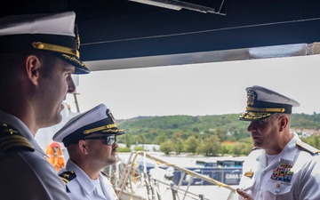 USS Rafael Peralta Visits Saipan during Liberation Day