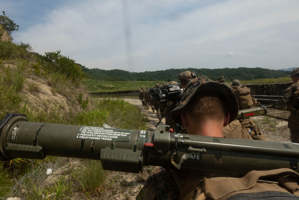 U.S. Marines execute rocket marksmanship during Korea Viper 24.2