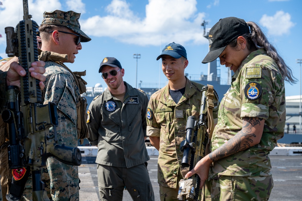 RIMPAC 2024: Open Ship Day aboard USS Somerset