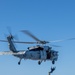 Sailors from HSC-12 conduct a hoisting exercise aboard USS Ronald Reagan (CVN 76)