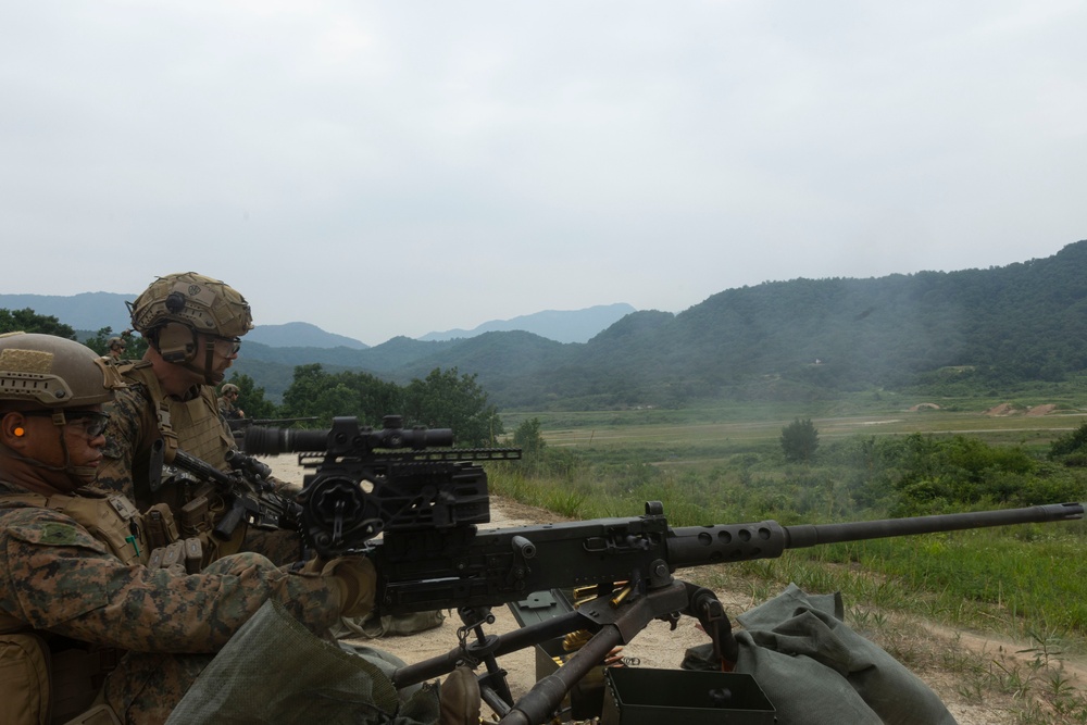 U.S. Marines Fire Crew Served Weapons During Korea Viper 24.2