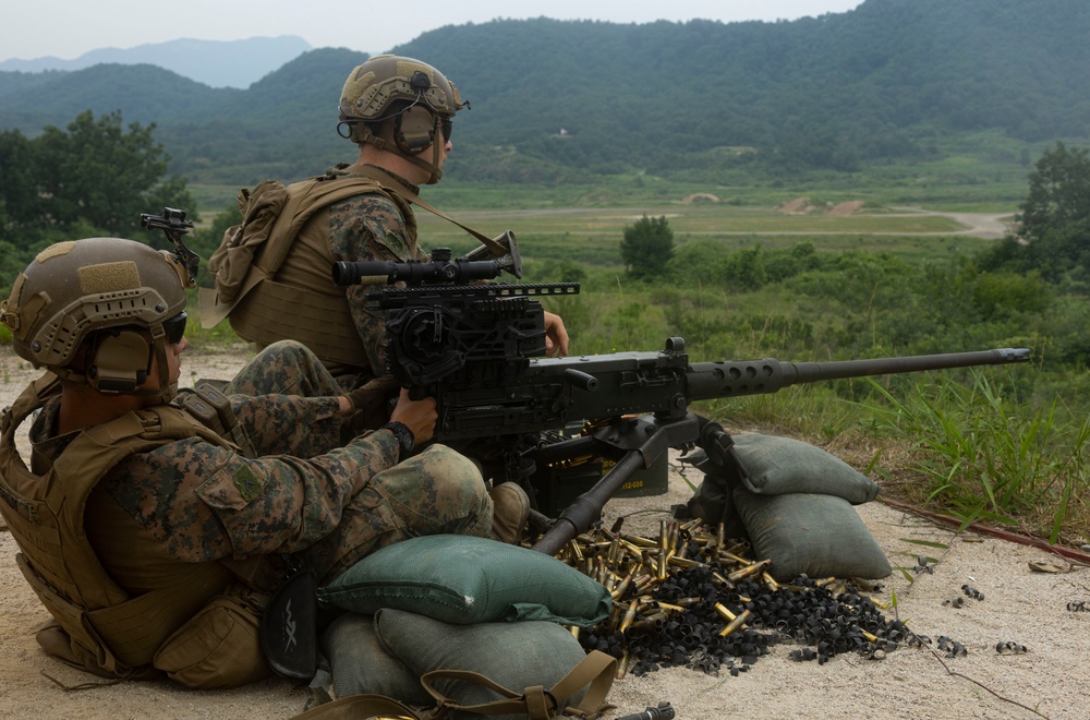 U.S. Marines Fire Crew Served Weapons During Korea Viper 24.2