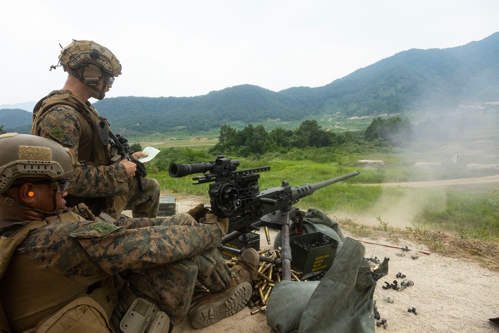 U.S. Marines Fire Crew Served Weapons During Korea Viper 24.2