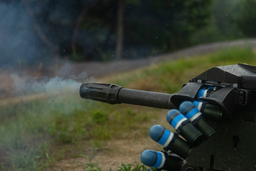 U.S. Marines Fire Crew Served Weapons During Korea Viper 24.2