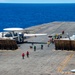 USS Ronald Reagan (CVN76) Sailors conduct flight deck operations