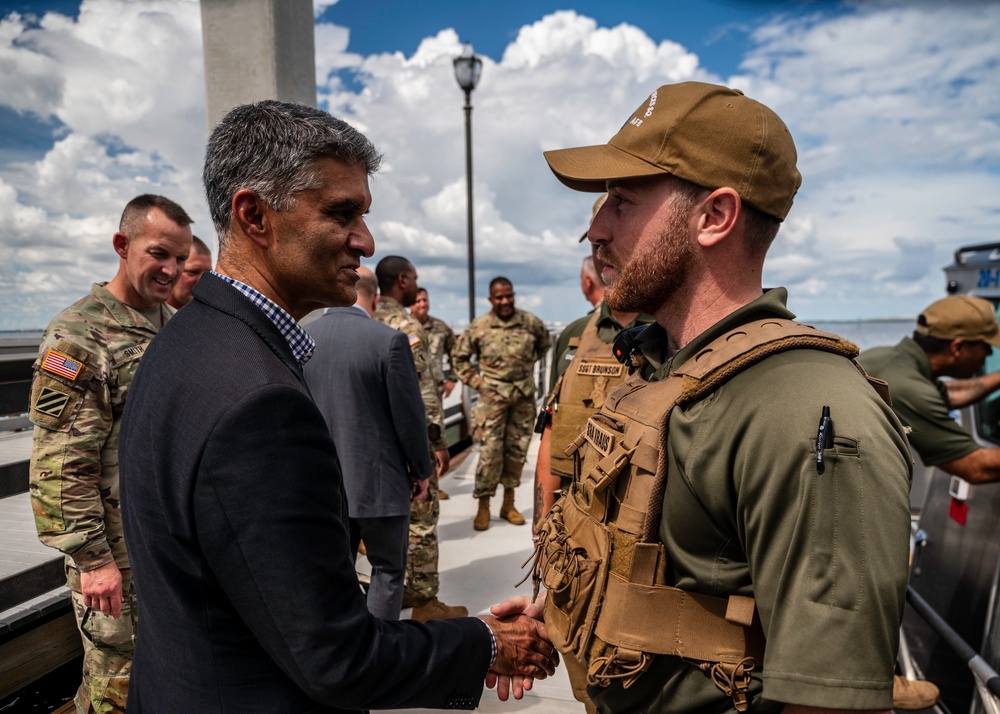 Under Secretary of Defense for Personnel and Readiness visits MacDill AFB