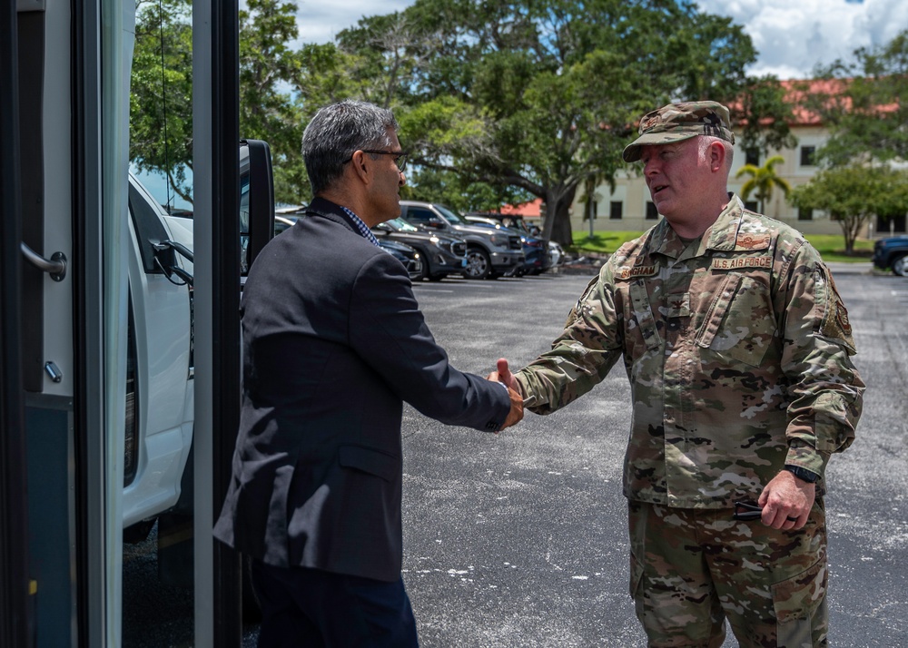 Under Secretary of Defense for Personnel and Readiness visits MacDill AFB