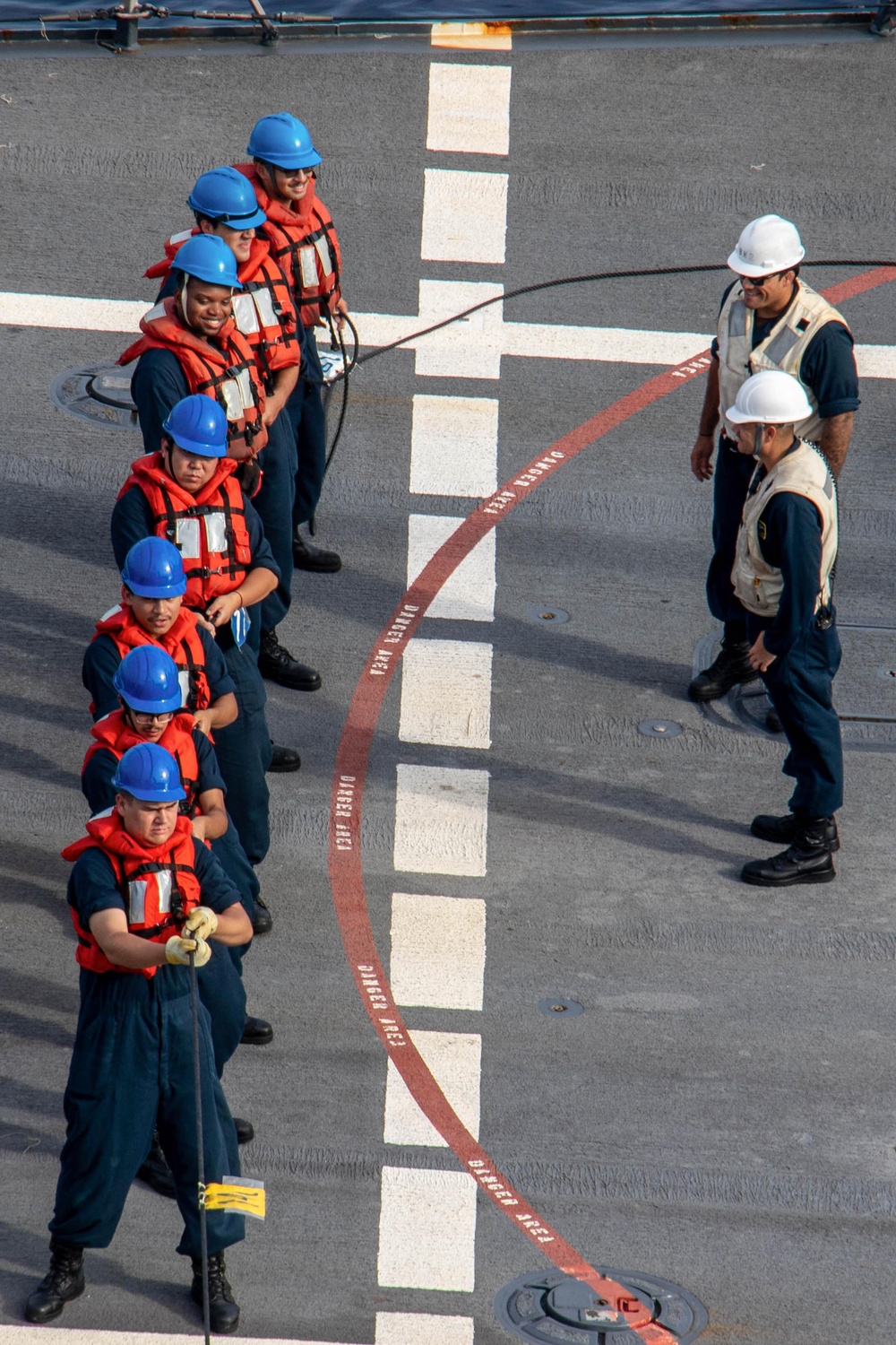 Halsey Refuels at Sea