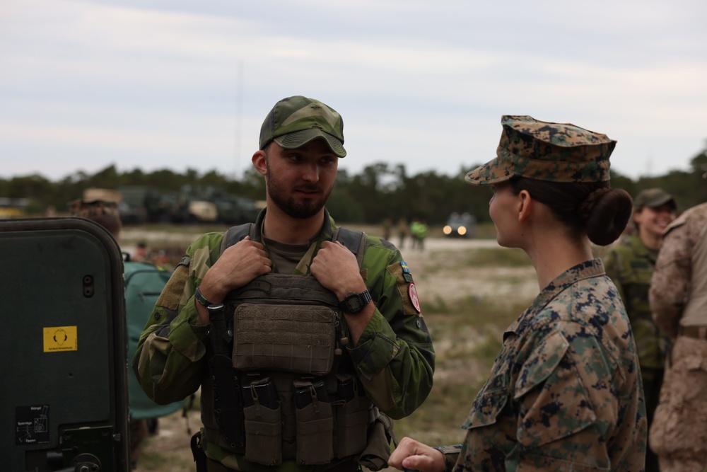 Joint Warriors Night on Gotland Island