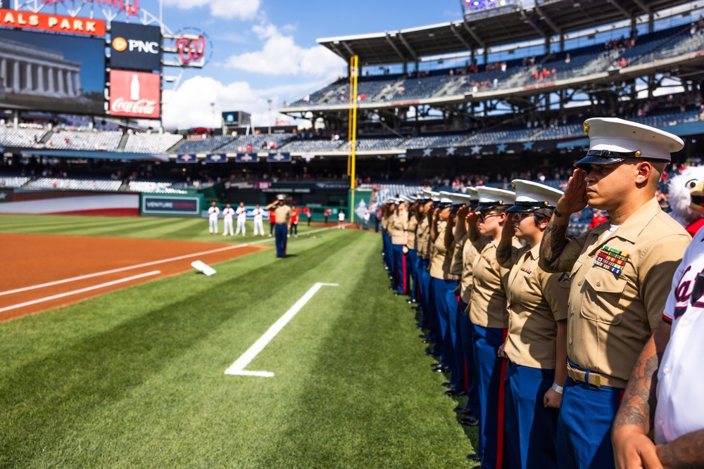 2024 Nationals Marine Day at the Ballpark