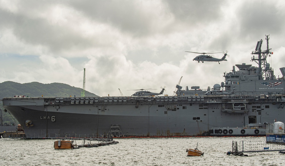 Helicopter Sea Combat Squadron (HSC) 25 Embarks Aboard USS America (LHA6)