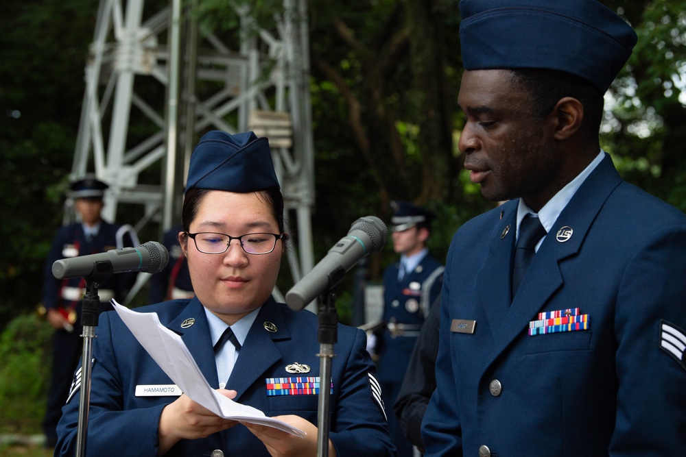 Paying Respects: 374 AW, 515 AMOW, JASDF honor the fallen in B-29 Memorial Ceremony