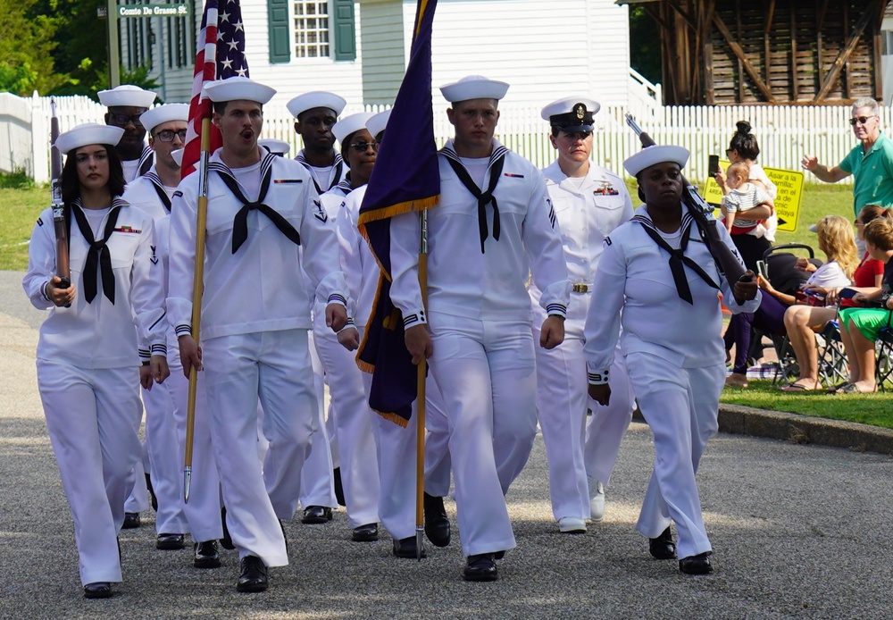 NWS Yorktown participates in annual 4th of July Parade in historic Yorktown