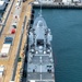 RIMPAC 2024: Aerial view of FS Bretagne (D655) moored at Pearl Harbor