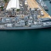 RIMPAC 2024: Aerial view of USS Fitzgerald, USS Carl Levin moored at Pearl Harbor