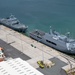 RIMPAC 2024: Aerial view of BAP Pisco, ROKS Cheonjabong moored at Pearl Harbor