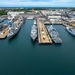 RIMPAC 2024: Aerial view of ships moored at Pearl Harbor