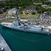 RIMPAC 2024: Aerial view of JS Haguro moored at Pearl Harbor