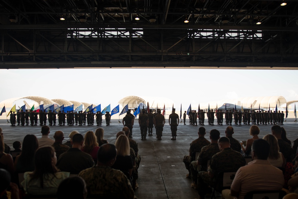 VMFA-242 Change of Command Ceremony