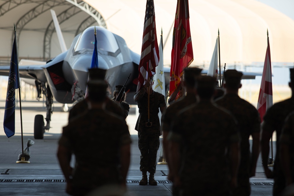 VMFA-242 Change of Command Ceremony