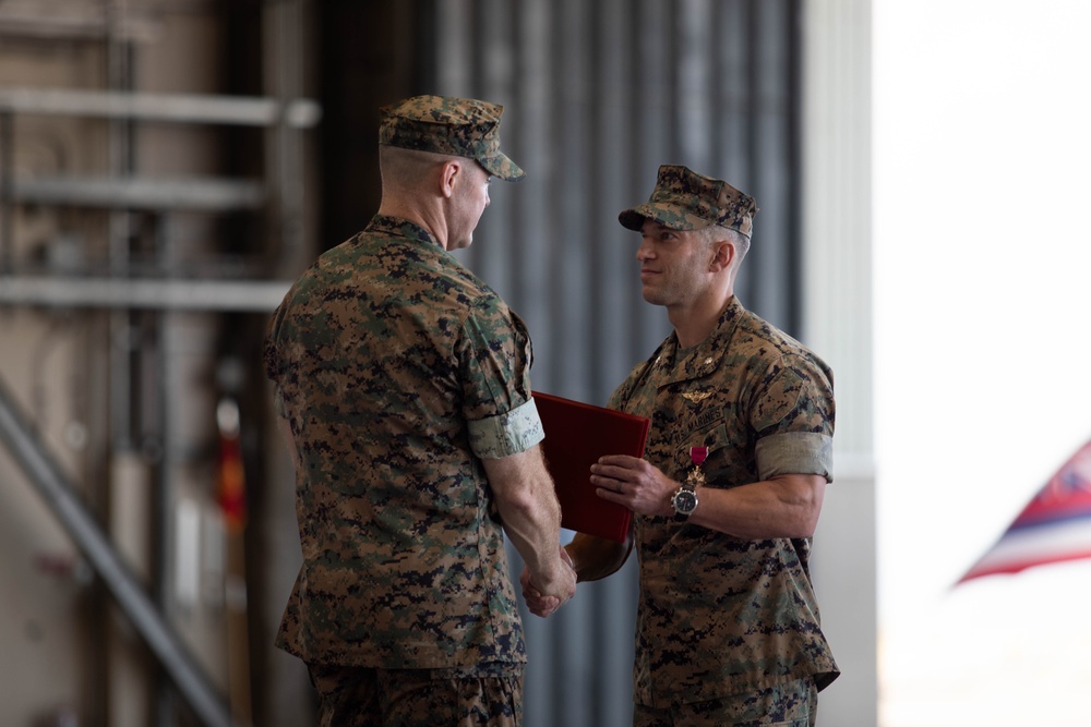 VMFA-242 Change of Command Ceremony