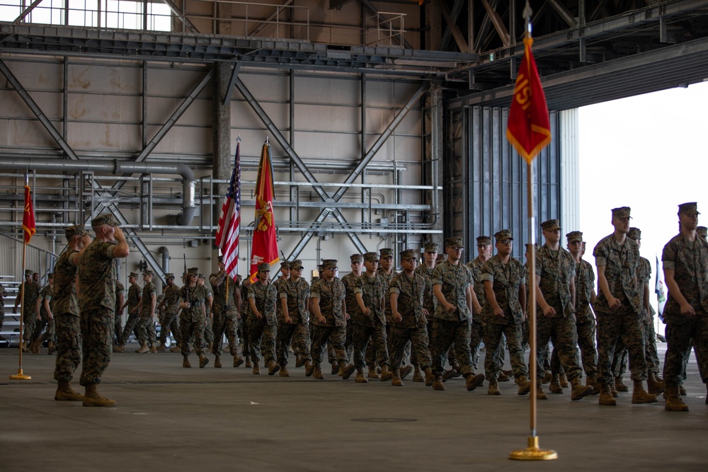 VMFA-242 Change of Command Ceremony