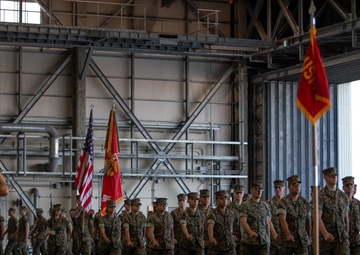 VMFA-242 Change of Command Ceremony