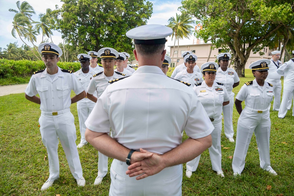 NSF Diego Garcia Change of Command 2024