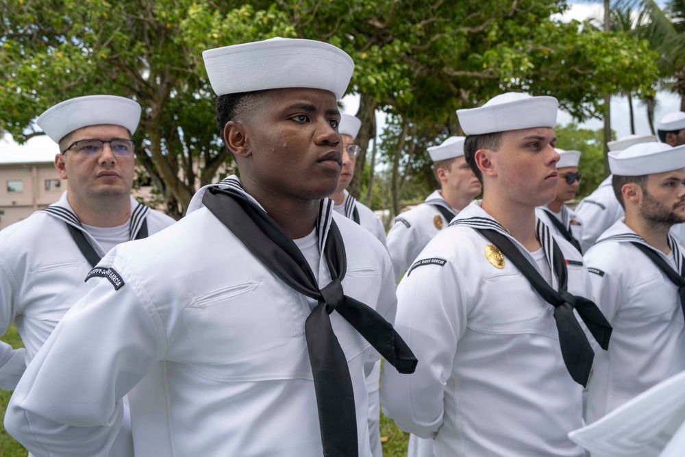 NSF Diego Garcia Change of Command 2024