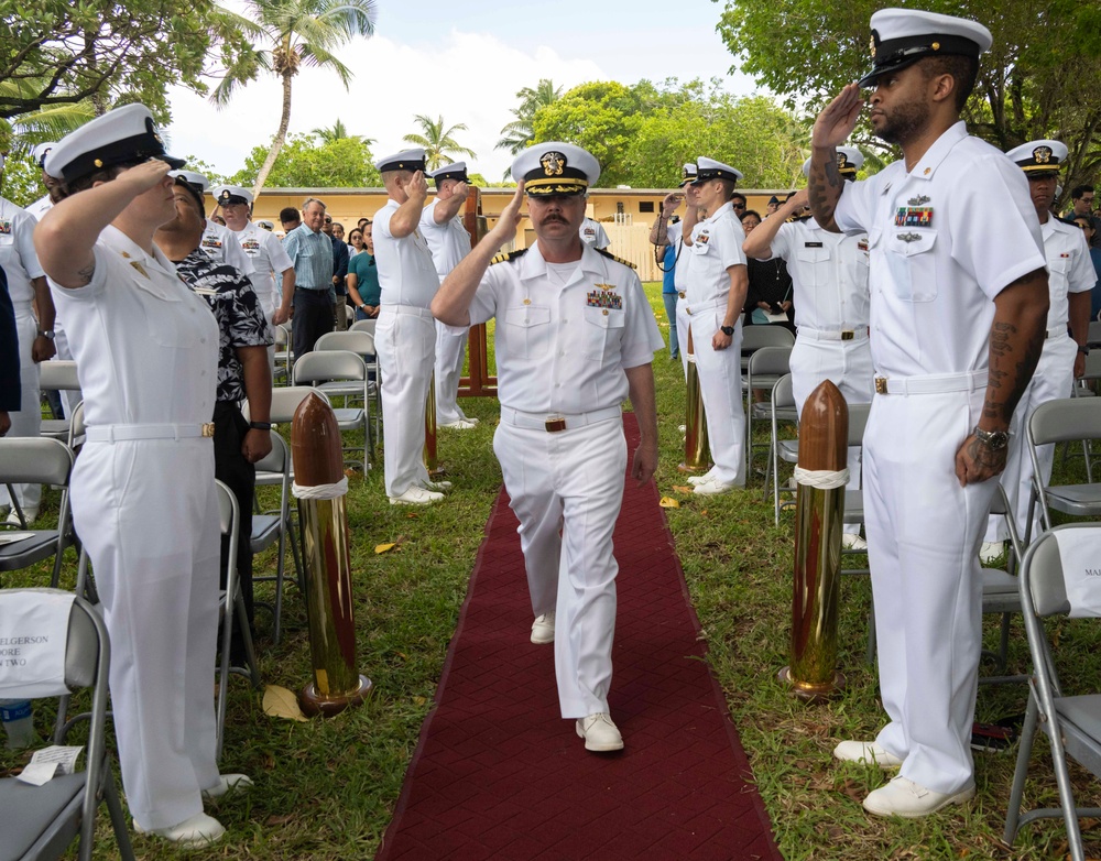 NSF Diego Garcia Change of Command 2024